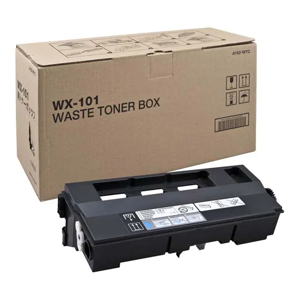 ⁨Konica Minolta original waste box A162WY1, A162WY2, WX-101, 50000s, Konica Minolta Bizhub C220, C280, ineo +220, WX-101, capacity⁩ at Wasserman.eu