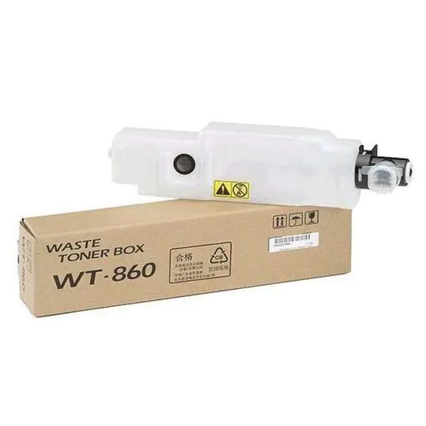 ⁨Kyocera original waste box WT-860, 1902LC0UN0, 25000s, Kyocera 3500i, 4500i, 5500i, 3050ci, 3051ci, waste toner container⁩ at Wasserman.eu