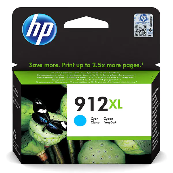 ⁨HP oryginalny ink / tusz 3YL81AE#301, HP 912XL, cyan, blistr, 825s, high capacity, HP Officejet 8012, 8013, 8014, 8015 OJ Pro 8020⁩ w sklepie Wasserman.eu