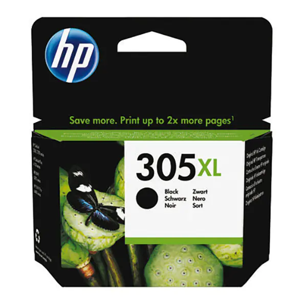 ⁨HP oryginalny ink / tusz 3YM62AE#301, HP 305XL, black, blistr, 240s, High yield, EOL⁩ w sklepie Wasserman.eu