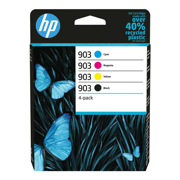 ⁨HP oryginalny ink / tusz 6ZC73AE, HP 903, CMYK, multipack⁩ w sklepie Wasserman.eu