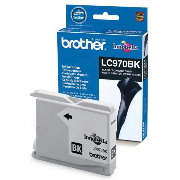 ⁨Brother oryginalny ink / tusz LC-970BK, black, 350s, Brother DCP-135C, 150C, MFC-235C, 260C⁩ w sklepie Wasserman.eu