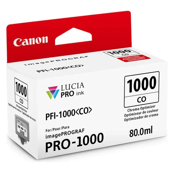 ⁨Canon ink 0556C001 PFI-1000CO 80 ml Chrome Transparent⁩ at Wasserman.eu