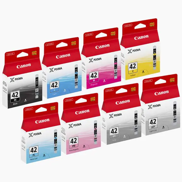 ⁨Canon oryginalny ink / tusz CLI-42, 6384B010, CMYK, 8ksszt, 8-pack⁩ w sklepie Wasserman.eu