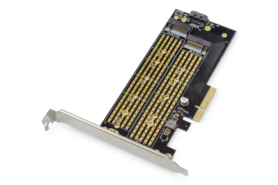 Expansion Card (Controller) M.2 NGFF/NVMe SSD PCIe 3.0 x4 SATA 110, 80, 60, 42, 30mm at Wasserman.eu