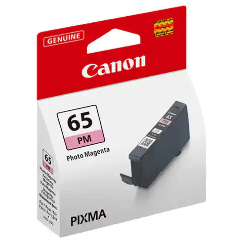 ⁨Canon oryginalny ink / tusz CLI-65PM, photo magenta, 12.6ml, 4221C001, Canon Pixma Pro-200⁩ w sklepie Wasserman.eu