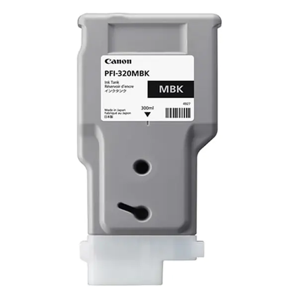 ⁨Canon oryginalny ink / tusz PFI-320 MBK, 2889C001, czarny mat, 300ml⁩ w sklepie Wasserman.eu