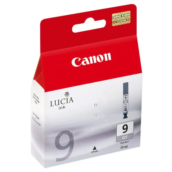 ⁨Canon oryginalny ink / tusz PGI-9 GY, 1042B001, grey⁩ w sklepie Wasserman.eu