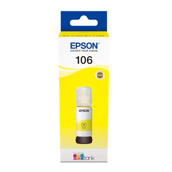 ⁨Ink cartridge EPSON 106 yellow C13T00R440⁩ at Wasserman.eu