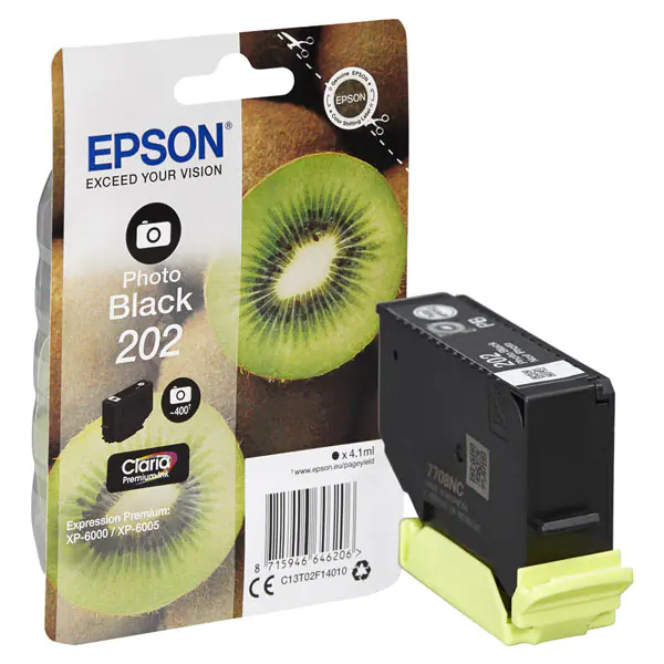 ⁨Epson oryginalny ink / tusz 13T02F14010, 202, photo black, 400 (foto)s, 1x4.1ml⁩ w sklepie Wasserman.eu