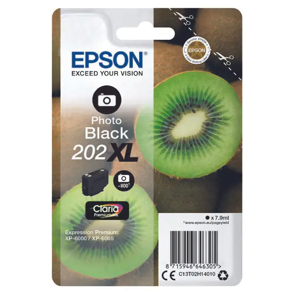 ⁨Epson oryginalny ink / tusz C13T02H14010, 202 XL, photo black, 7.9ml⁩ w sklepie Wasserman.eu