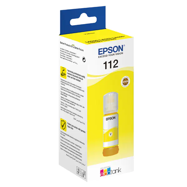 ⁨Epson oryginalny ink / tusz C13T06C44A, 112, yellow⁩ w sklepie Wasserman.eu