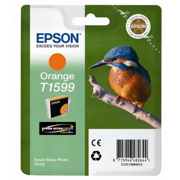 ⁨Epson oryginalny ink / tusz C13T15994010, orange, 17ml⁩ w sklepie Wasserman.eu