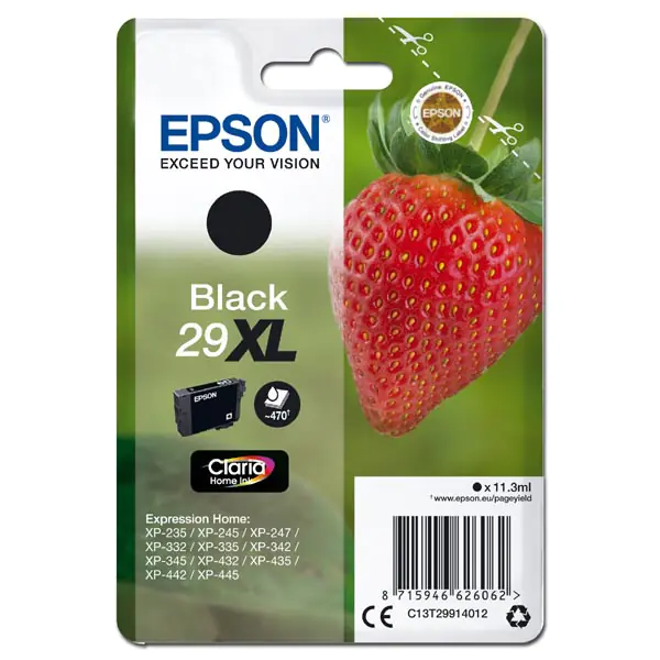 ⁨Epson oryginalny ink / tusz C13T29914012, T29XL, black, 11,3ml, Epson Expression Home XP-235,XP-332,XP-335,XP-432,XP-435⁩ w sklepie Wasserman.eu