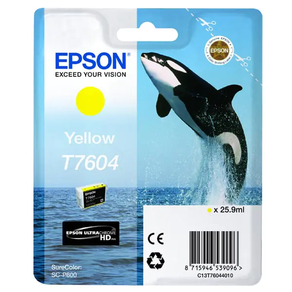 ⁨Ink Cartridge EPSON T7604 C13T76044010⁩ at Wasserman.eu