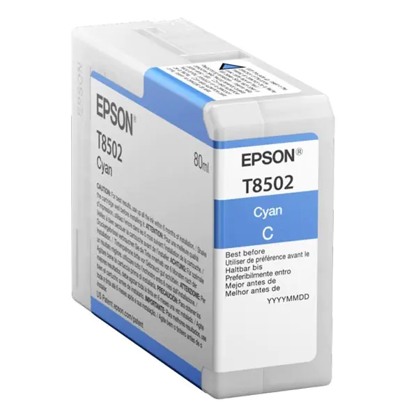 ⁨Epson oryginalny ink / tusz C13T850200, cyan, 80ml⁩ w sklepie Wasserman.eu