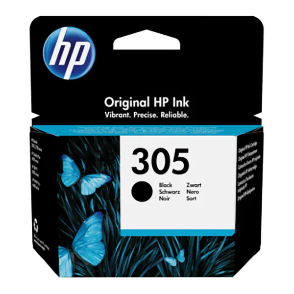 ⁨HP oryginalny ink / tusz 3YM61AE#301, HP 305, black, blistr, 120s⁩ w sklepie Wasserman.eu