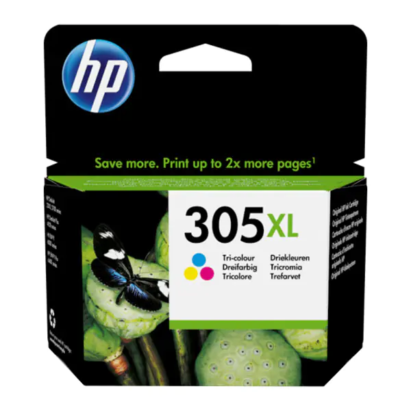 ⁨HP oryginalny ink / tusz 3YM63AE, HP 305XL, HP 305XL, Tri-colour, High yield⁩ w sklepie Wasserman.eu