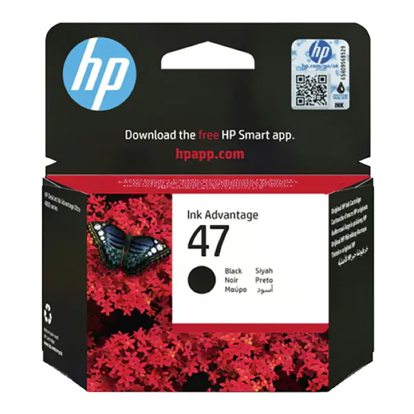 ⁨HP oryginalny ink / tusz 6ZD21AE, HP 47, black⁩ w sklepie Wasserman.eu