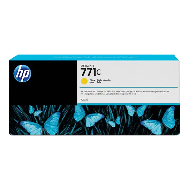 ⁨HP oryginalny ink / tusz B6Y10A, HP 771C, yellow, 775ml⁩ w sklepie Wasserman.eu