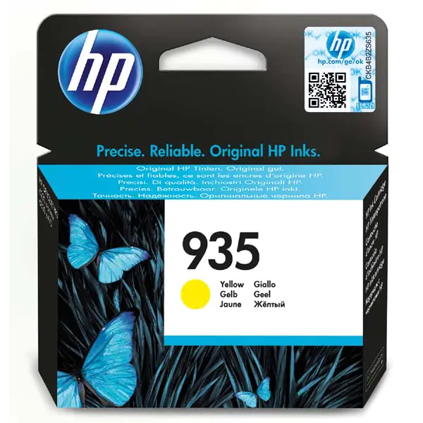 ⁨HP oryginalny ink / tusz C2P22AE, HP 935, yellow, 400s, HP Officejet 6812,6815,Officejet Pro 6230,6830,6835⁩ w sklepie Wasserman.eu