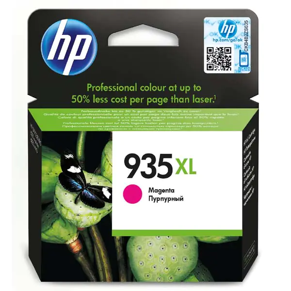 ⁨HP oryginalny ink / tusz C2P25AE, HP 935XL, magenta, 825s, 9,5ml⁩ w sklepie Wasserman.eu