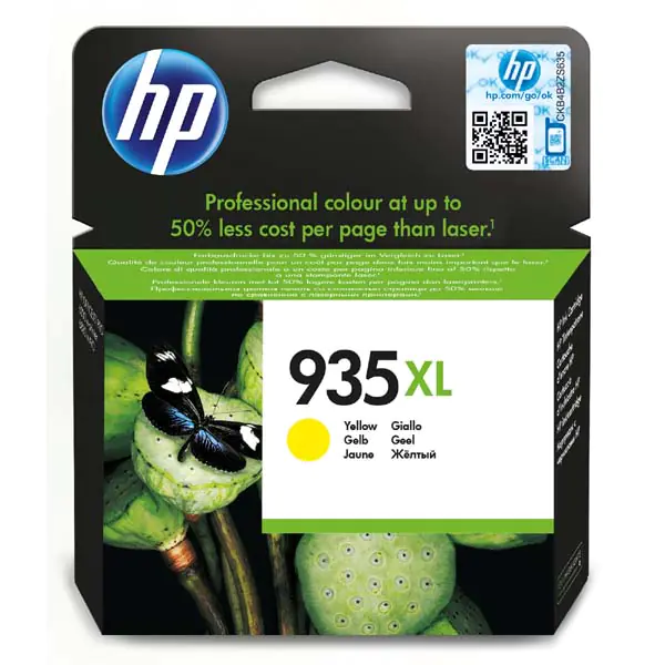 ⁨HP oryginalny ink / tusz C2P26AE, HP 935XL, yellow, 825s, 9,5ml, HP Officejet 6812,6815,Officejet Pro 6230,6830,6835⁩ w sklepie Wasserman.eu