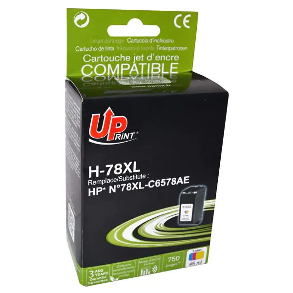 ⁨UPrint kompatybilny ink / tusz z C6578AE, HP 78, H-78CL, color, 45ml⁩ w sklepie Wasserman.eu