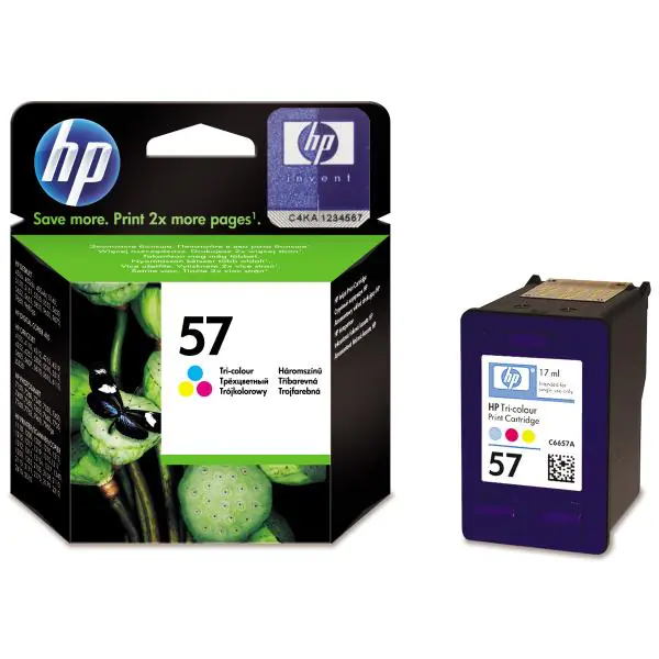 ⁨HP oryginalny ink / tusz C6657AE, HP 57, color, 500s, 17ml⁩ w sklepie Wasserman.eu