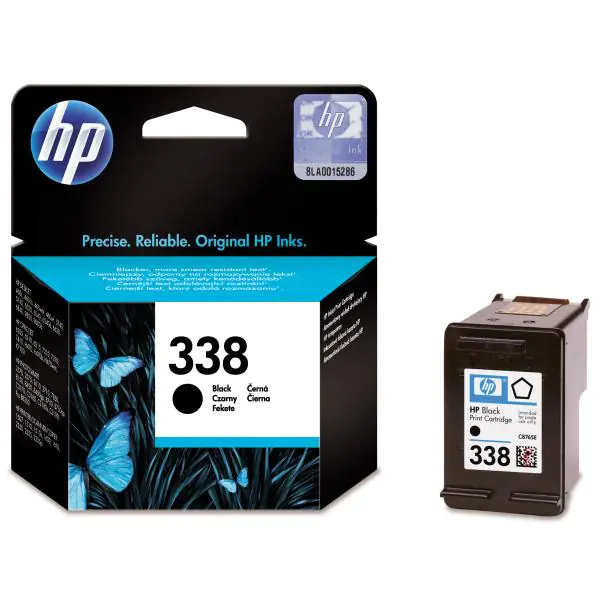 ⁨HP oryginalny ink / tusz C8765EE, HP 338, black, 480s, 11ml⁩ w sklepie Wasserman.eu