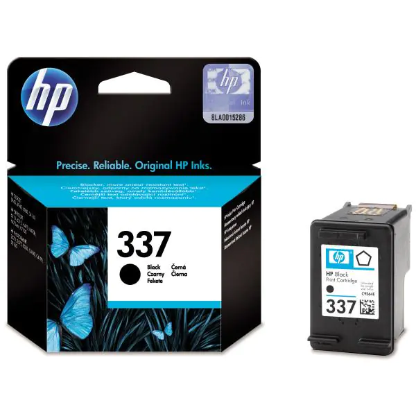 ⁨HP oryginalny ink / tusz C9364EE, HP 337, black, 400s, 11ml⁩ w sklepie Wasserman.eu