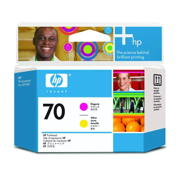 ⁨HP oryginalny głowica drukująca C9406A, HP 70, magenta/yellow⁩ w sklepie Wasserman.eu