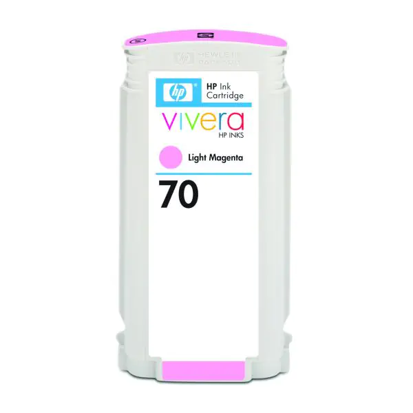 ⁨HP Original Ink/Ink C9455A, HP 70, light magenta, 130ml, HP Designjet Z3100, Z2100⁩ at Wasserman.eu