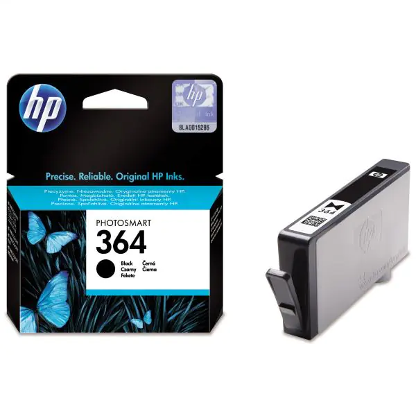 ⁨HP Original Ink/Ink CB316EE, HP 364, black, blister, 250s, HP Photosmart B8550, C5380, D5460⁩ at Wasserman.eu