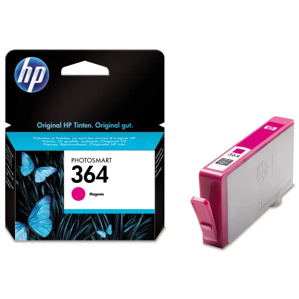 ⁨HP Original Ink/Ink CB319EE, HP 364, magenta, blister, 300s, HP Photosmart B8550, C5380, D5460⁩ at Wasserman.eu