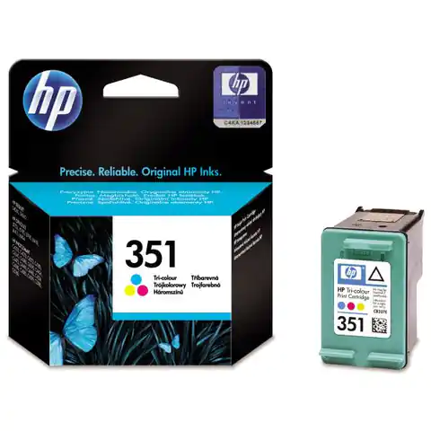⁨HP Original Ink/Ink CB337EE, HP 351, color, 3.5ml, HP Officejet J5780, J5785⁩ at Wasserman.eu