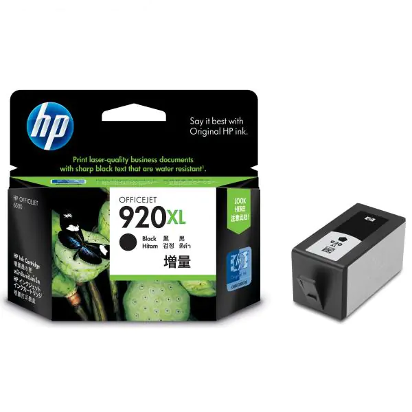 ⁨HP oryginalny ink / tusz CD975AE, HP 920XL, black, 1200s⁩ w sklepie Wasserman.eu