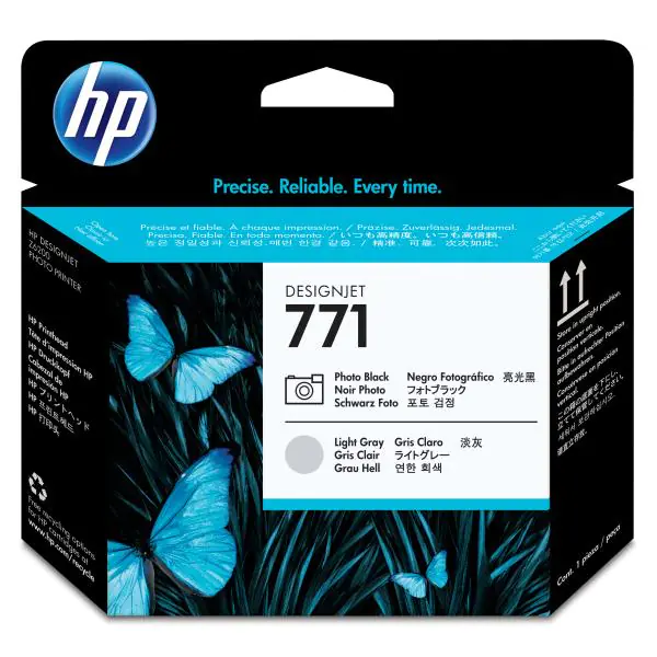 ⁨HP oryginalny głowica drukująca CE020A, HP 771, photo black/light grey⁩ w sklepie Wasserman.eu