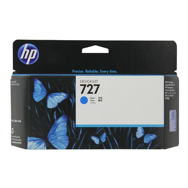 ⁨HP oryginalny ink / tusz F9J76A, HP 727, cyan, 300ml⁩ w sklepie Wasserman.eu