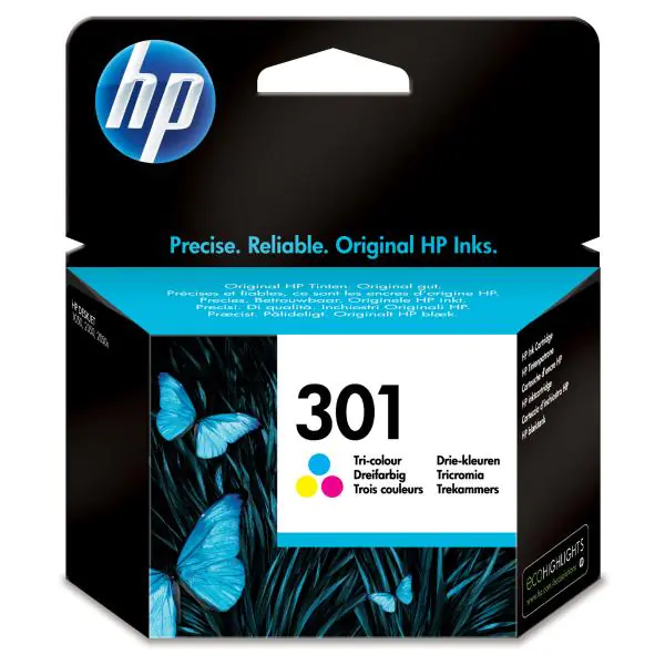 ⁨HP oryginalny ink / tusz CH562EE, HP 301, color, blistr, 150s⁩ w sklepie Wasserman.eu