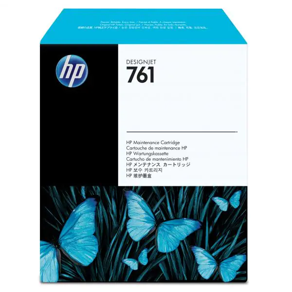 ⁨HP oryginalny maintenance cartridge CH649A, HP 761, do czyszczenia głowic⁩ w sklepie Wasserman.eu