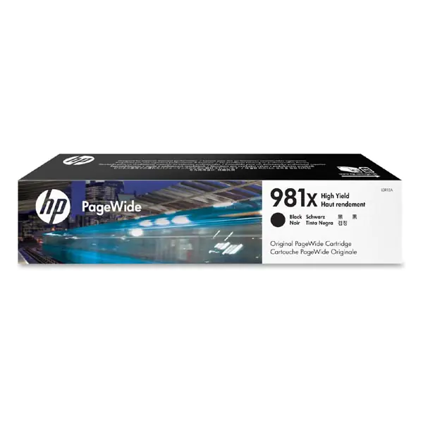 ⁨HP oryginalny ink / tusz L0R12A, HP 981X, black, 11000s, 194ml, high capacity⁩ w sklepie Wasserman.eu