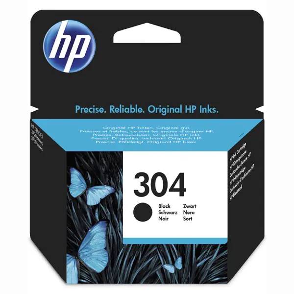 ⁨HP oryginalny ink / tusz N9K06AE, HP 304, black, 120s⁩ w sklepie Wasserman.eu