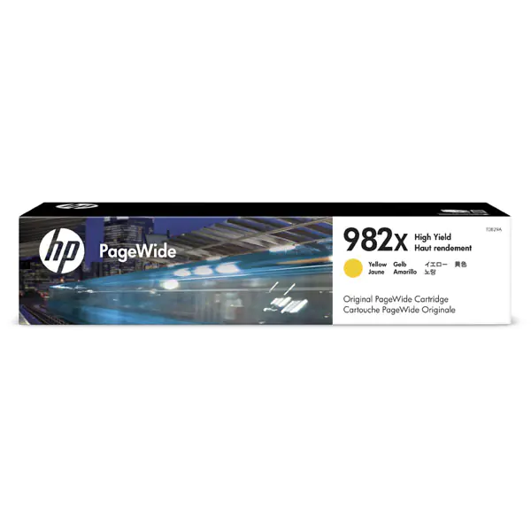 ⁨HP oryginalny ink / tusz T0B29A, HP 982X, yellow, 16000s, high capacity⁩ w sklepie Wasserman.eu