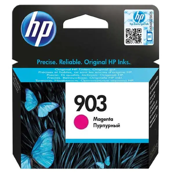 ⁨HP oryginalny ink / tusz T6L91AE, HP 903, magenta, 315s, 4ml⁩ w sklepie Wasserman.eu