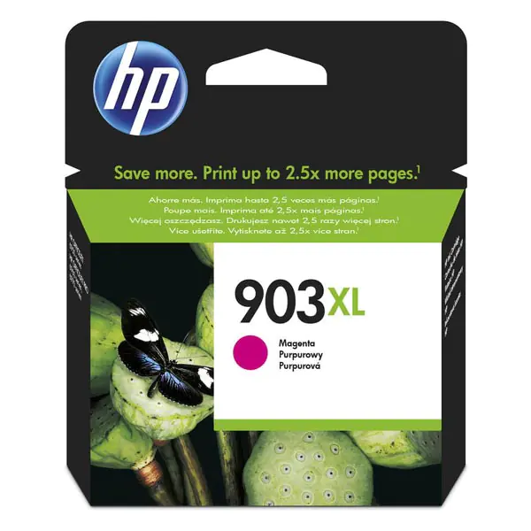 ⁨HP oryginalny ink / tusz T6M07AE, HP 903XL, magenta, 825s, 9.5ml, high capacity⁩ w sklepie Wasserman.eu