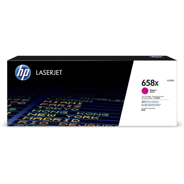 ⁨HP oryginalny toner W2003X, HP 658X, magenta, 28000s, high capacity⁩ w sklepie Wasserman.eu