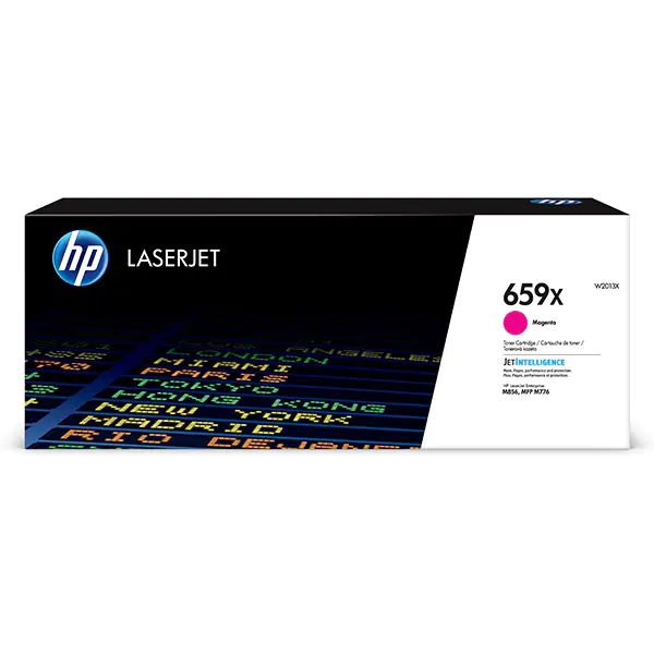 ⁨HP oryginalny toner W2013X, HP 659X, magenta, 29000s, high capacity⁩ w sklepie Wasserman.eu