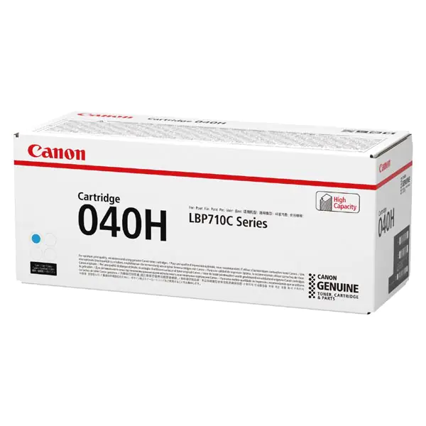 ⁨Canon oryginalny toner 040 H C, 0459C001, cyan, 10000s, high capacity⁩ w sklepie Wasserman.eu