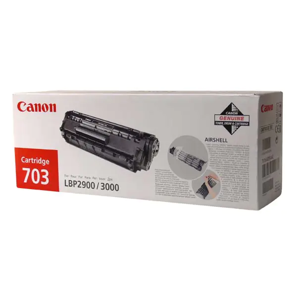 ⁨Canon oryginalny toner 703 BK, 7616A005, black, 2500s⁩ w sklepie Wasserman.eu